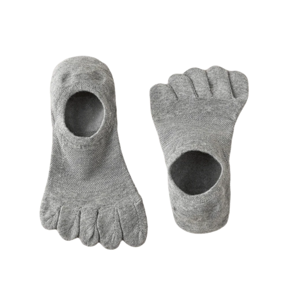 Cotton Five Finger Socks Anti-Slip Solid Color Five Toe Socks Breathable Shallow Mouth Toe Separate Socks Sports Activities
Cotton Five Finger Socks Anti-Slip Solid Color Five Toe Socks Breathable Shallow Mouth Toe Separate Socks Sports Activities