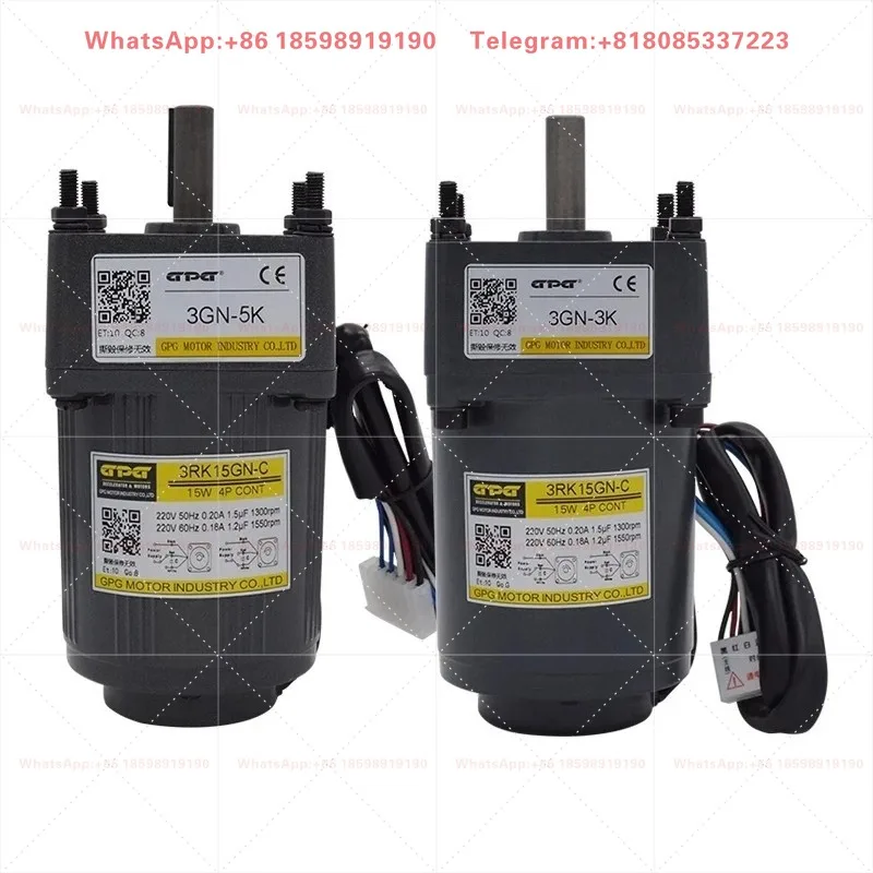 Variable Speed AC Gear Reducer - 15W/25W/40W/60W/90W/120W/200W Power Options for Industrial Speed Regulation
Variable Speed AC Gear Reducer - 15W/25W/40W/60W/90W/120W/200W Power Options for Industrial Speed Regulation