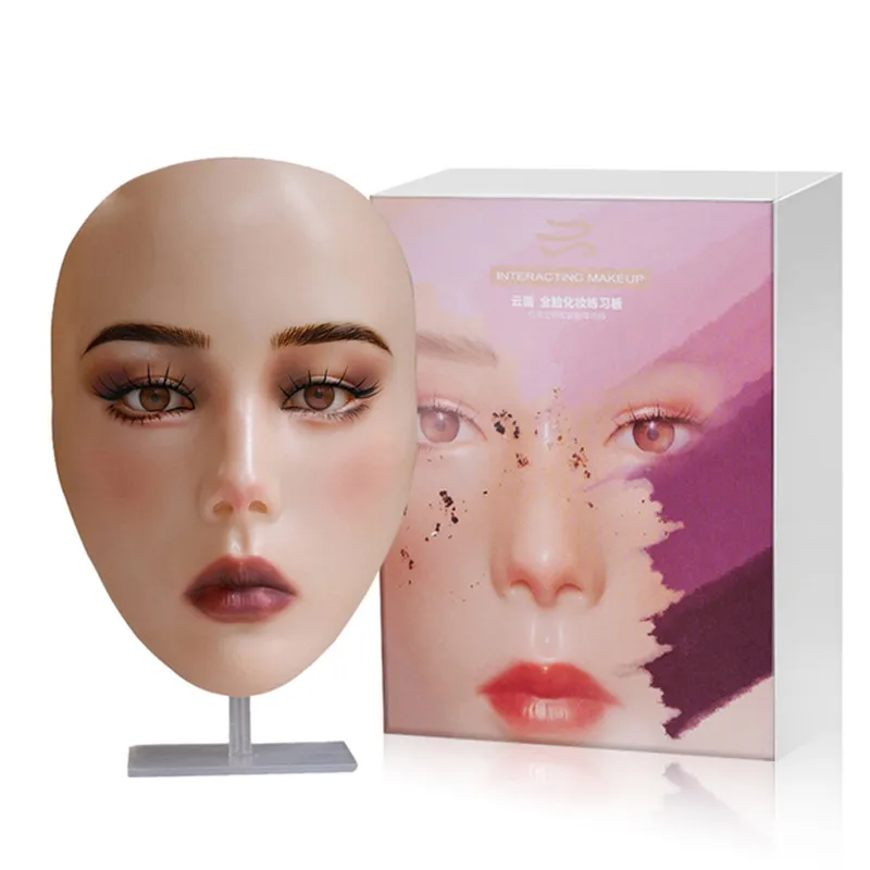 New Reusable Makeup Board Full Face Eyebrow Tattoo Practice Skin Eye Makeup Training Skin Silicone Practice Board
New Reusable Makeup Board Full Face Eyebrow Tattoo Practice Skin Eye Makeup Training Skin Silicone Practice Board