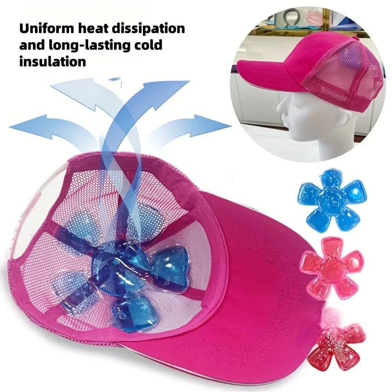 Summer hot sale hat under the ice heat pad outdoor cooling will be hot head summer essential
Summer hot sale hat under the ice heat pad outdoor cooling will be hot head summer essential