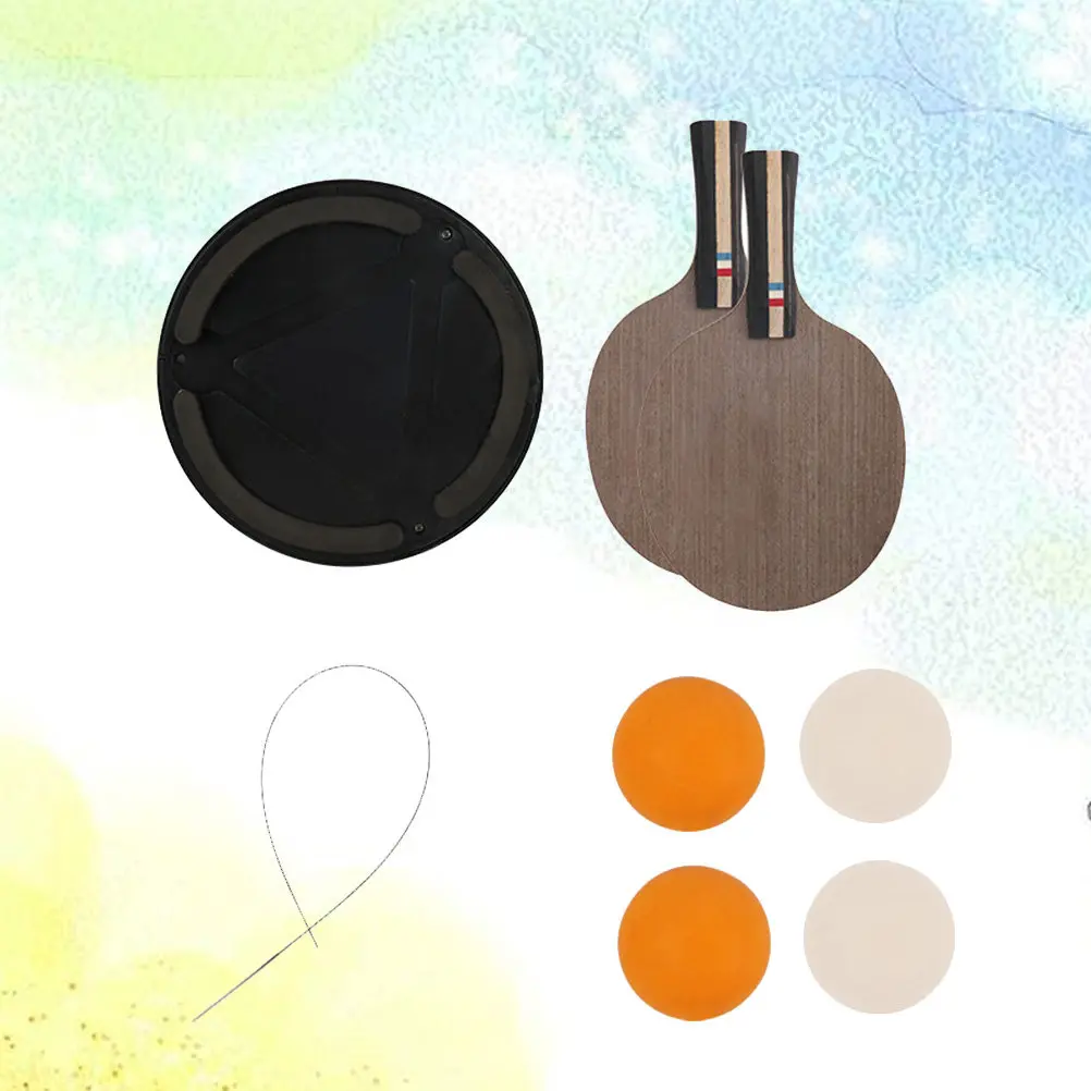 1 Set Table Tennis Practice Trainer Non-Slip Base Portable Pong Training Equipment For Beginners Adults Ball String Tool Kit
1 Set Table Tennis Practice Trainer Non-Slip Base Portable Pong Training Equipment For Beginners Adults Ball String Tool Kit