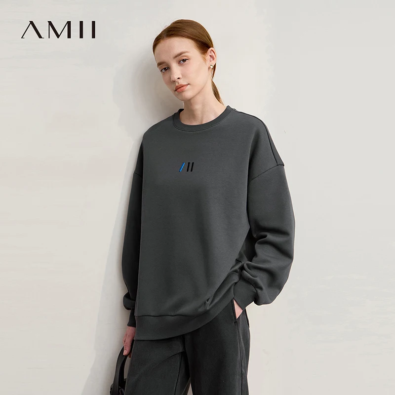 Amii Sweatshirt For Woman 2025 Winter New Casual Round Neck Long Sleeve Hoodie Loose Warm Pullover Versatile Top Women 12524080
Amii Sweatshirt For Woman 2025 Winter New Casual Round Neck Long Sleeve Hoodie Loose Warm Pullover Versatile Top Women 12524080