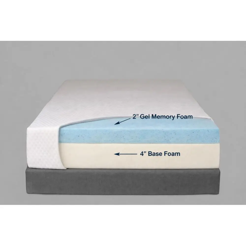 Made 6 Gel Memory Foam Hospital Bed Mattress, MediumFirm Feel 36 x 80, Hospital Bed Sizes
Made 6 Gel Memory Foam Hospital Bed Mattress, MediumFirm Feel 36 x 80, Hospital Bed Sizes