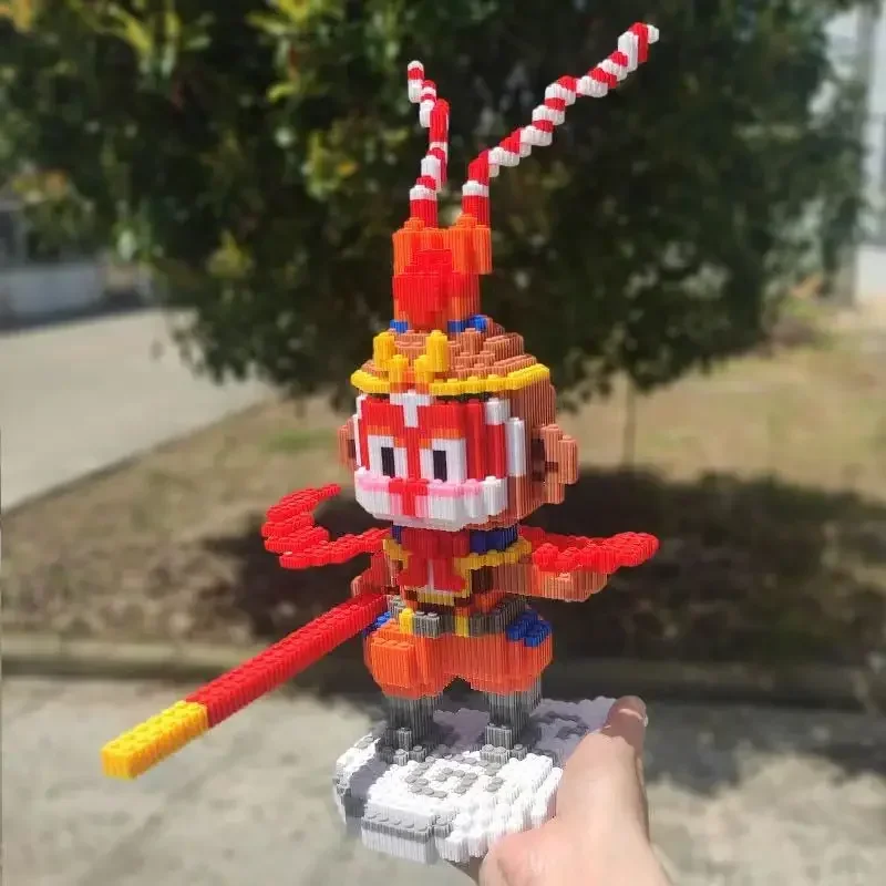Chinese Style Black Myth Same Style Sun Wukong Building Blocks Assembled Children's Toy Puzzle Ornament Boy Gift
Chinese Style Black Myth Same Style Sun Wukong Building Blocks Assembled Children's Toy Puzzle Ornament Boy Gift