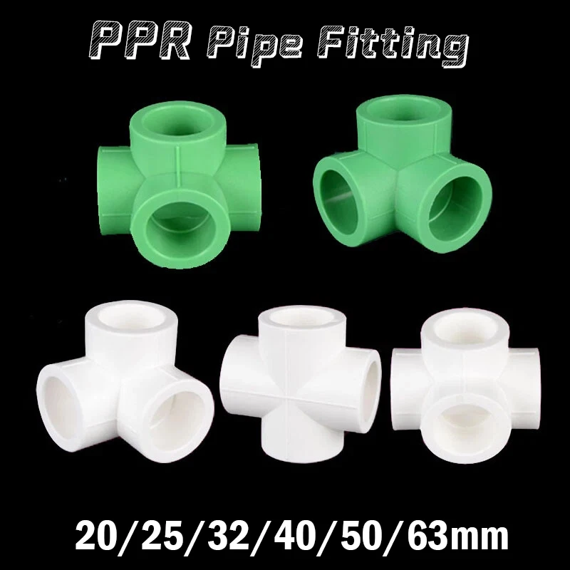 1/2/5pcs PPR 3/4-Way Side Outlet Tee Fitting Water Supply Pipe Joint Connector 20/25/32/40/50/63mm White/Green Pipe Fitting
1/2/5pcs PPR 3/4-Way Side Outlet Tee Fitting Water Supply Pipe Joint Connector 20/25/32/40/50/63mm White/Green Pipe Fitting