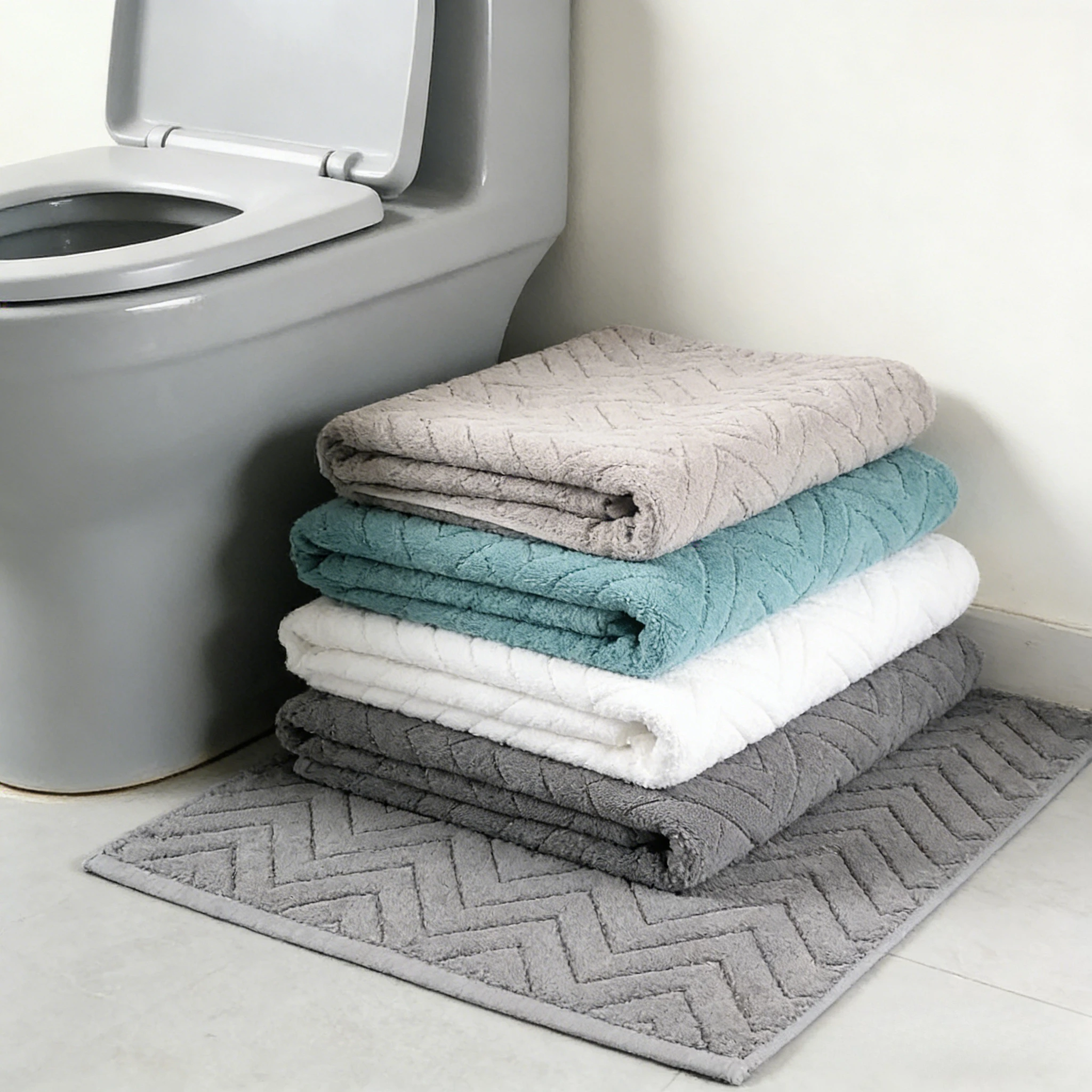 Хлопковый жаккардовый коврик для пола с окрашенной пряжей, мягкий, впитывающий, для отелей, спа-салонов, дома, ванной комнаты, нескользящий коврик для ног
Хлопковый жаккардовый коврик для пола с окрашенной пряжей, мягкий, впитывающий, для отелей, спа-салонов, дома, ванной комнаты, нескользящий коврик для ног