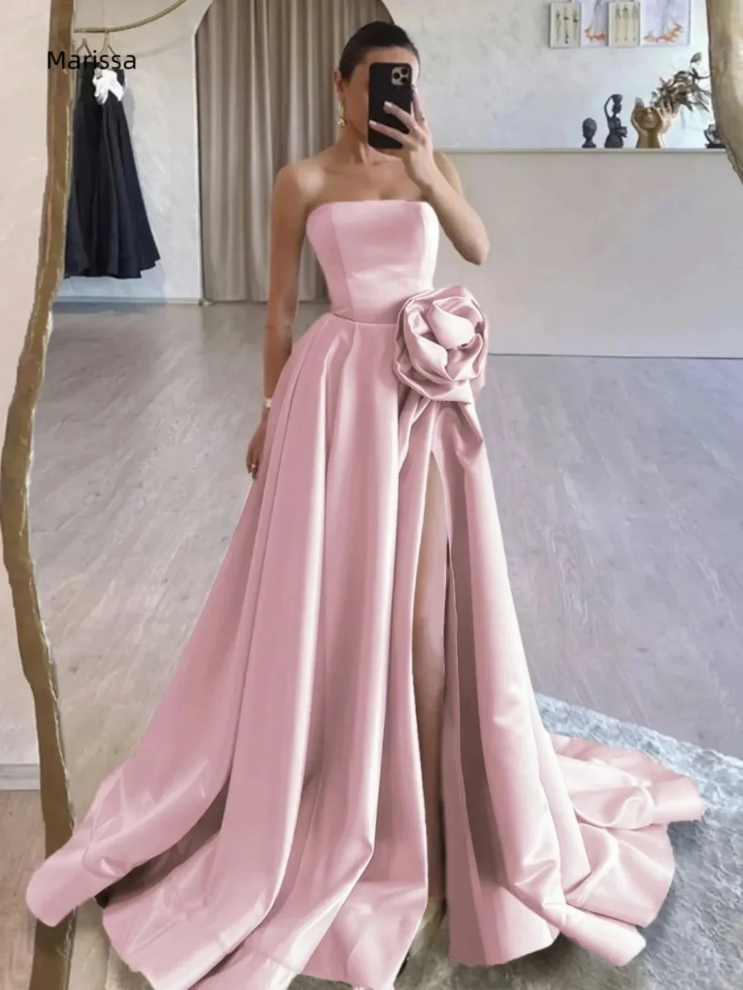 Marissa Evening Dresses for Luxury Party Dresses Woman 2025 Satin Custom Made Women's Evening Dress Line A Grace Elegant Gown
Marissa Evening Dresses for Luxury Party Dresses Woman 2025 Satin Custom Made Women's Evening Dress Line A Grace Elegant Gown