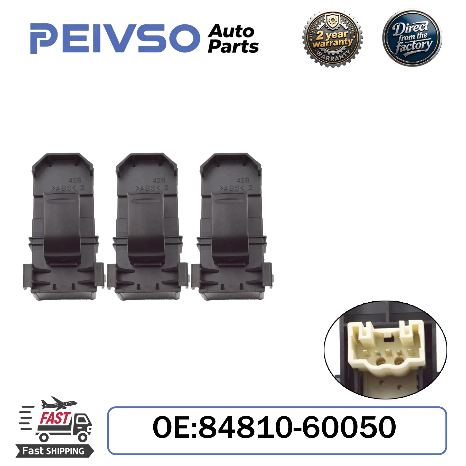 High Quality 3PCS Power Single Car Window Switch 84810-60050 8481060050 For Toyota Landcruiser 100 105 series 1998-2007
High Quality 3PCS Power Single Car Window Switch 84810-60050 8481060050 For Toyota Landcruiser 100 105 series 1998-2007