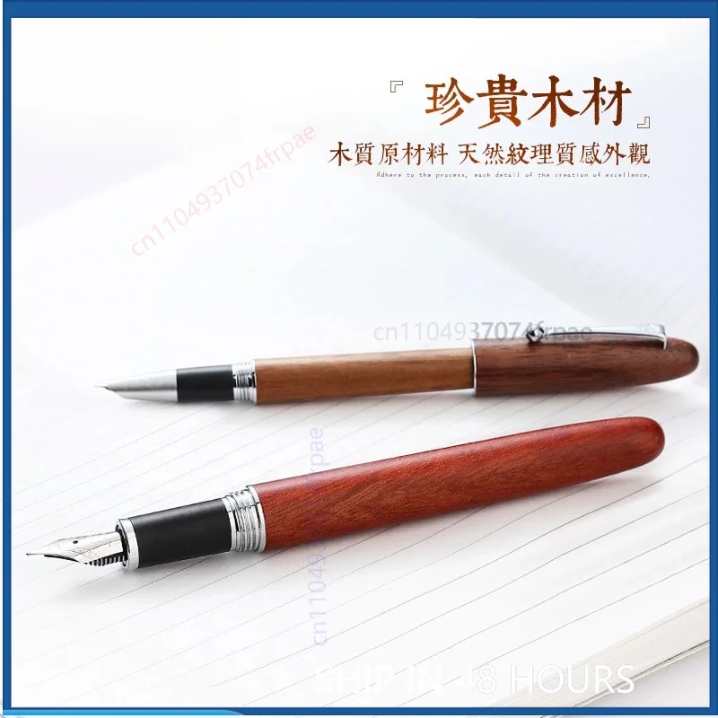 Natural Wood For Jinhao 9026 Fountain Pen Retro Smooth Writing Adult Office Practice Ink Pen Business Holiday Gift(2pcs)
Natural Wood For Jinhao 9026 Fountain Pen Retro Smooth Writing Adult Office Practice Ink Pen Business Holiday Gift(2pcs)