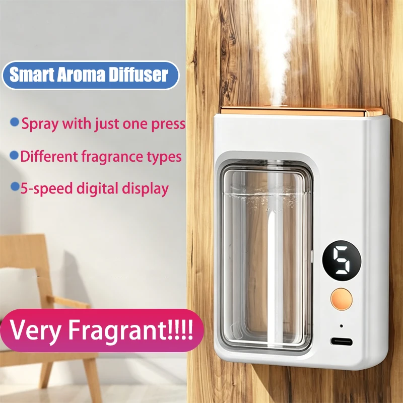 Aromatherapy Machine Essential Oil Humidifier Portable 5-speed Digital Display Automatic Aromatherapy Spray Deodorize Purify Air
Aromatherapy Machine Essential Oil Humidifier Portable 5-speed Digital Display Automatic Aromatherapy Spray Deodorize Purify Air
