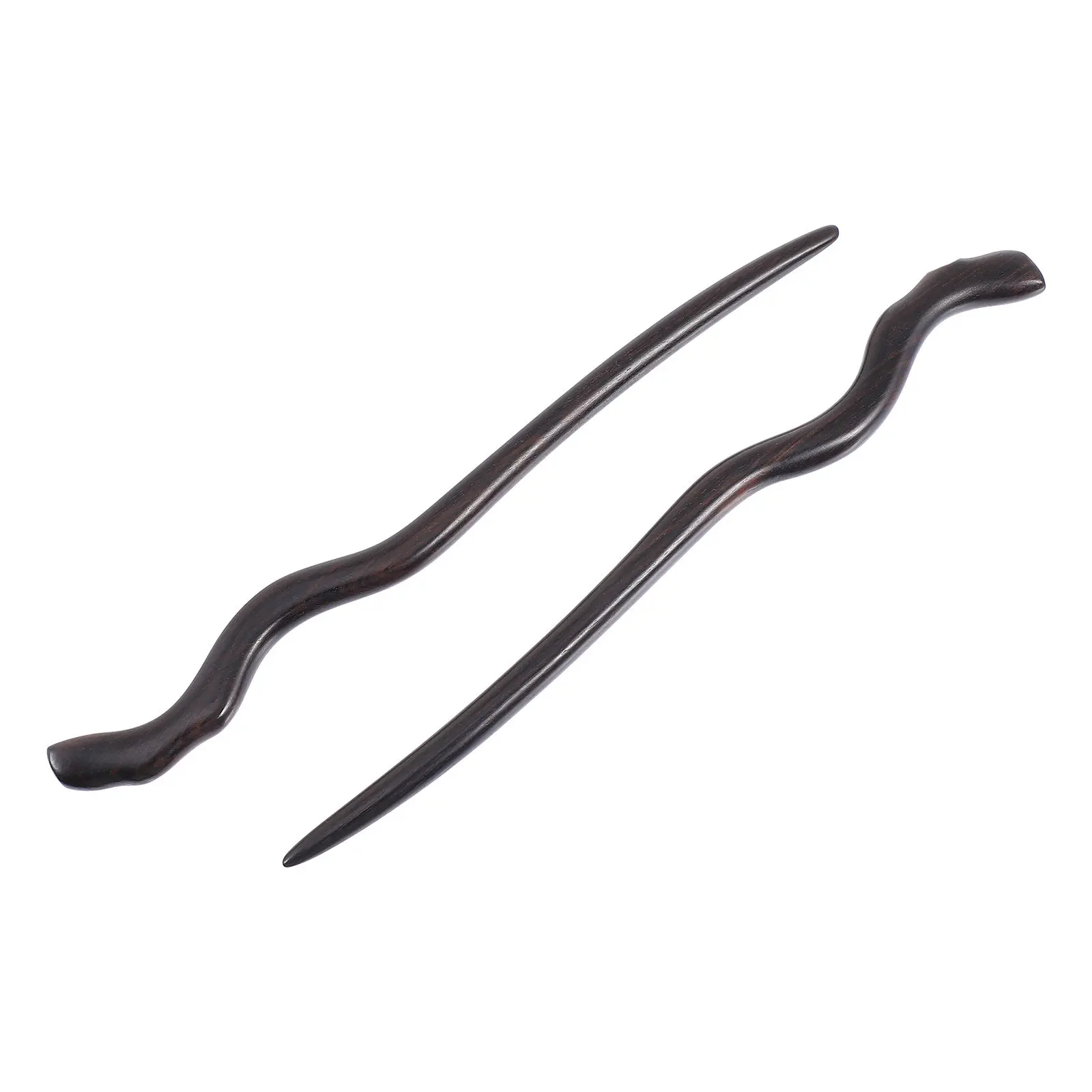2Pcs Black Ebony Hairpin Ancient Hair Chopstick Vintage Oriental Headdress Hanfu Accessory Traditional Hair Fork for Party
2Pcs Black Ebony Hairpin Ancient Hair Chopstick Vintage Oriental Headdress Hanfu Accessory Traditional Hair Fork for Party