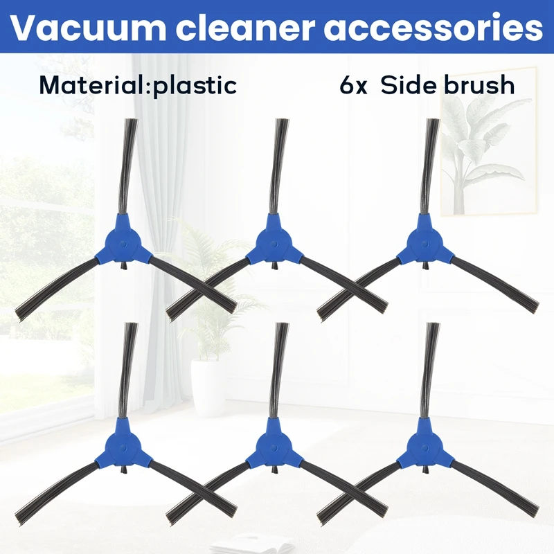 Подходит для Eufy Robovac 11S, Robovac 12, Robovac 15C, Robovac 30, Robovac 35C, комплект из 6 боковых щеток для пылесоса.
Подходит для Eufy Robovac 11S, Robovac 12, Robovac 15C, Robovac 30, Robovac 35C, комплект из 6 боковых щеток для пылесоса.