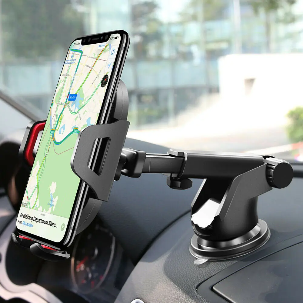 Универсальный автомобильный держатель 360° ° Вращающаяся подставка для мобильного телефона на лобовом стекле, присоска, выдвижной кронштейн для телефона для iPhone Samsung 
Универсальный автомобильный держатель 360° ° Вращающаяся подставка для мобильного телефона на лобовом стекле, присоска, выдвижной кронштейн для телефона для iPhone Samsung