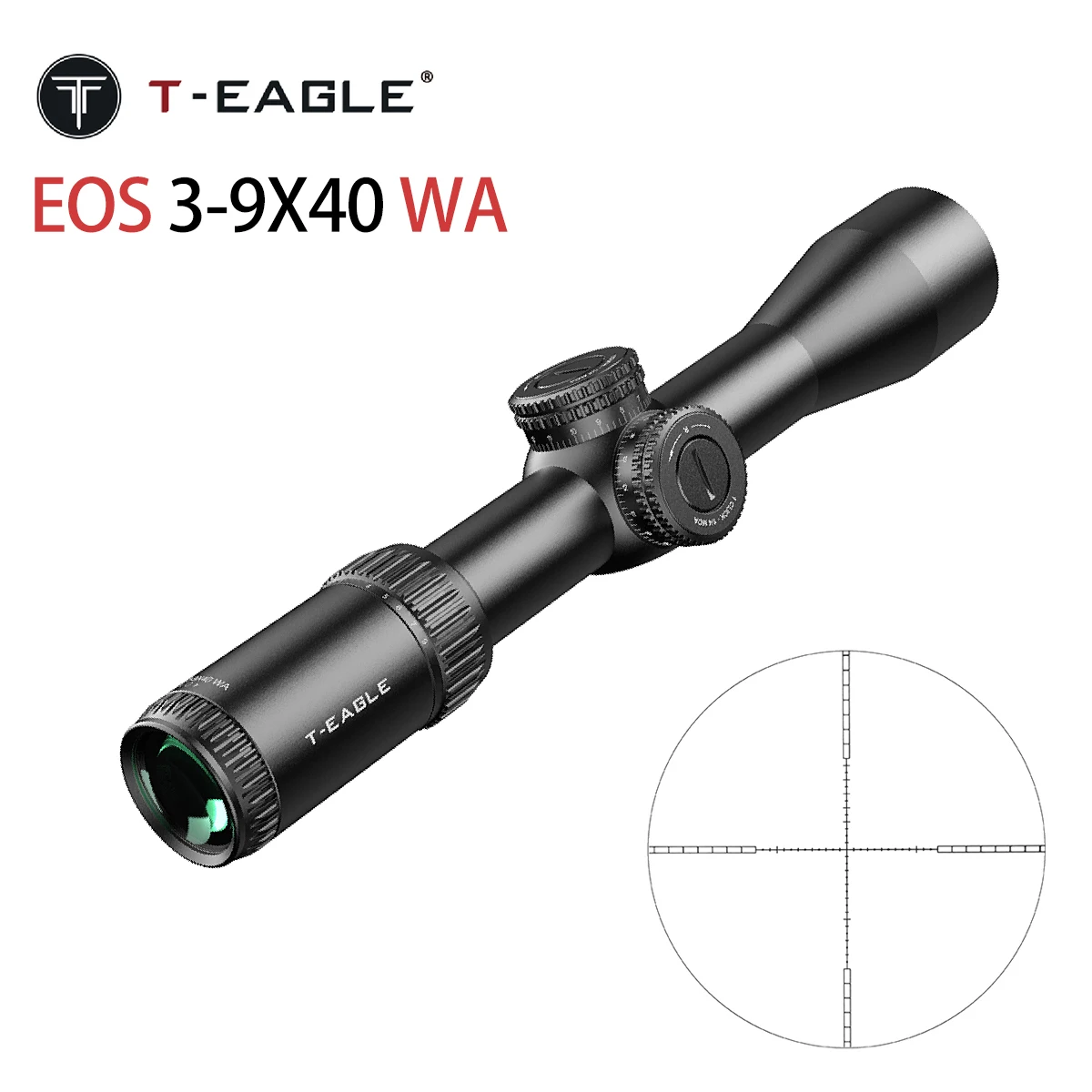 Tactical T-EAGLE EOS 3-9X40WA Optical Sight Air Gun Scopes Hunting Shooting Collimator RiflesScope 11mm/20mm Rail Mount
Tactical T-EAGLE EOS 3-9X40WA Optical Sight Air Gun Scopes Hunting Shooting Collimator RiflesScope 11mm/20mm Rail Mount