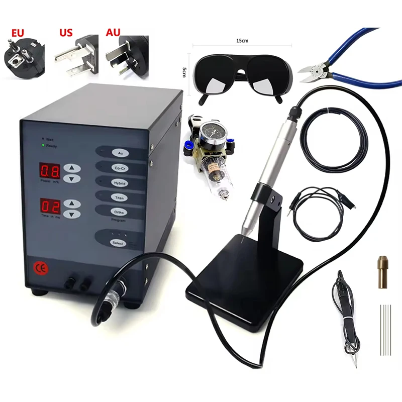 Multi-Material Precision Spot Welder For Jewelry - Gold Silver Stainless Steel Titanium
Multi-Material Precision Spot Welder For Jewelry - Gold Silver Stainless Steel Titanium