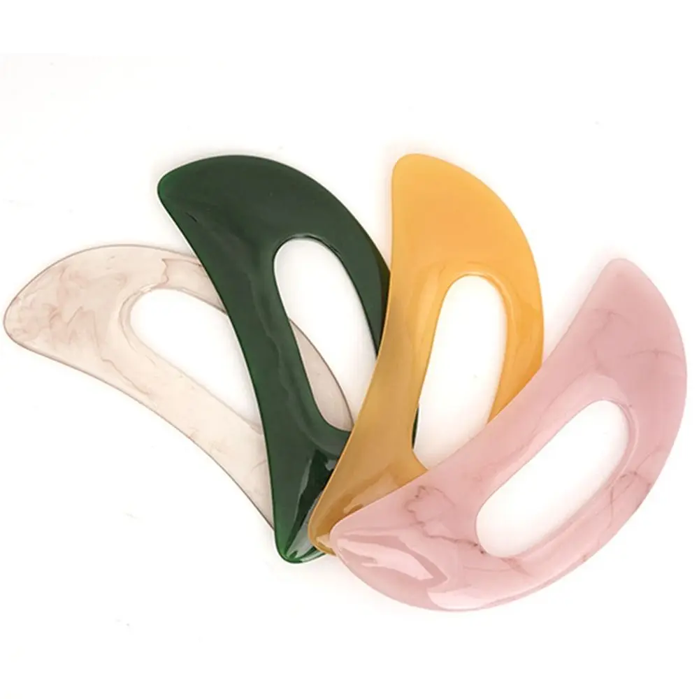 Resin Gua Sha Scraping Massage Board Pink Green Beauty Massage Board Skin Care Tool Yellow Massage Board For Legs and Eyes
Resin Gua Sha Scraping Massage Board Pink Green Beauty Massage Board Skin Care Tool Yellow Massage Board For Legs and Eyes