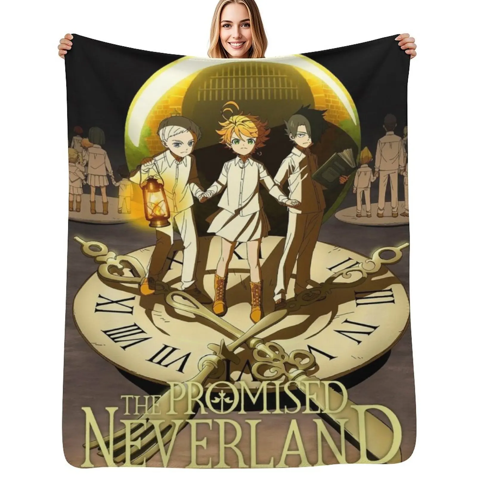 The Promised Neverland Trio Throw Blanket Sofas Furrys Baby heavy to sleep Blankets
The Promised Neverland Trio Throw Blanket Sofas Furrys Baby heavy to sleep Blankets