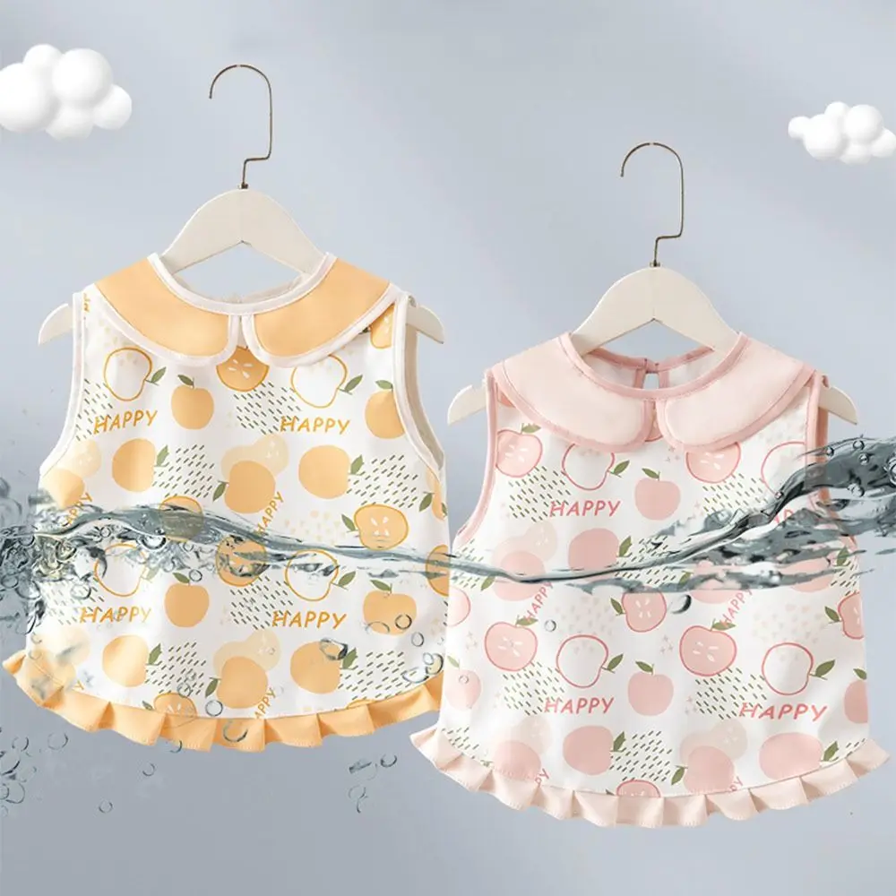 Short Sleeved Children's Sleeveless Apron Waterproof Lightweight Baby Eating Bib Double-strap Design Infant Use
Short Sleeved Children's Sleeveless Apron Waterproof Lightweight Baby Eating Bib Double-strap Design Infant Use