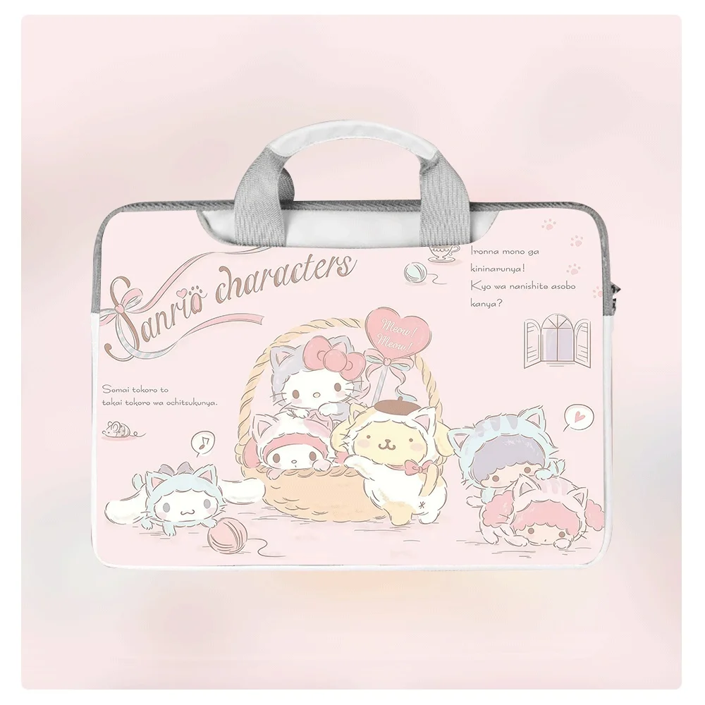 Hello Kitty Cinnamon Roll My Melody Laptop Bag 13.3 14 14.6 15 16 Inch PU Leather Handbag Waterproof Sleeve Student Laptop Gift
Hello Kitty Cinnamon Roll My Melody Laptop Bag 13.3 14 14.6 15 16 Inch PU Leather Handbag Waterproof Sleeve Student Laptop Gift