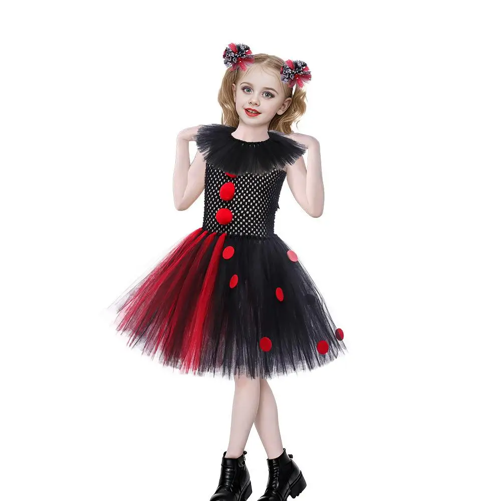 2024 Halloween Girl Dress Cosplay Kids Girls Dresses Sleeveless Patchwork Color Tulle Holiday Party Performance Children Costume
2024 Halloween Girl Dress Cosplay Kids Girls Dresses Sleeveless Patchwork Color Tulle Holiday Party Performance Children Costume