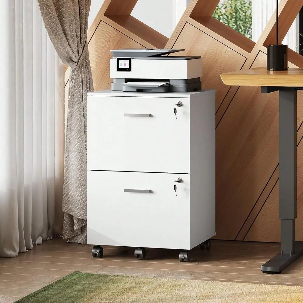 Drawer File Cabinet, Mobile Printer Stand, Wood FilingCabinet Fits A4 Or Letter Size For Home Office
Drawer File Cabinet, Mobile Printer Stand, Wood FilingCabinet Fits A4 Or Letter Size For Home Office