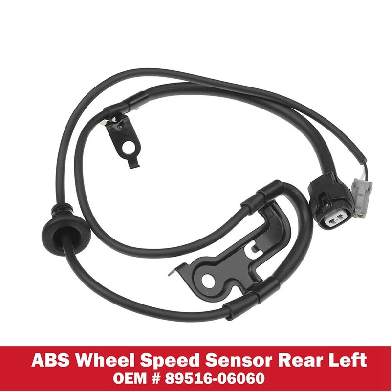Новые аксессуары для датчика скорости колес ABS для Lexus ES350 2007-2010 Toyota Camry 2007-2009, задняя левая сторона водителя 89516-06060
Новые аксессуары для датчика скорости колес ABS для Lexus ES350 2007-2010 Toyota Camry 2007-2009, задняя левая сторона водителя 89516-06060