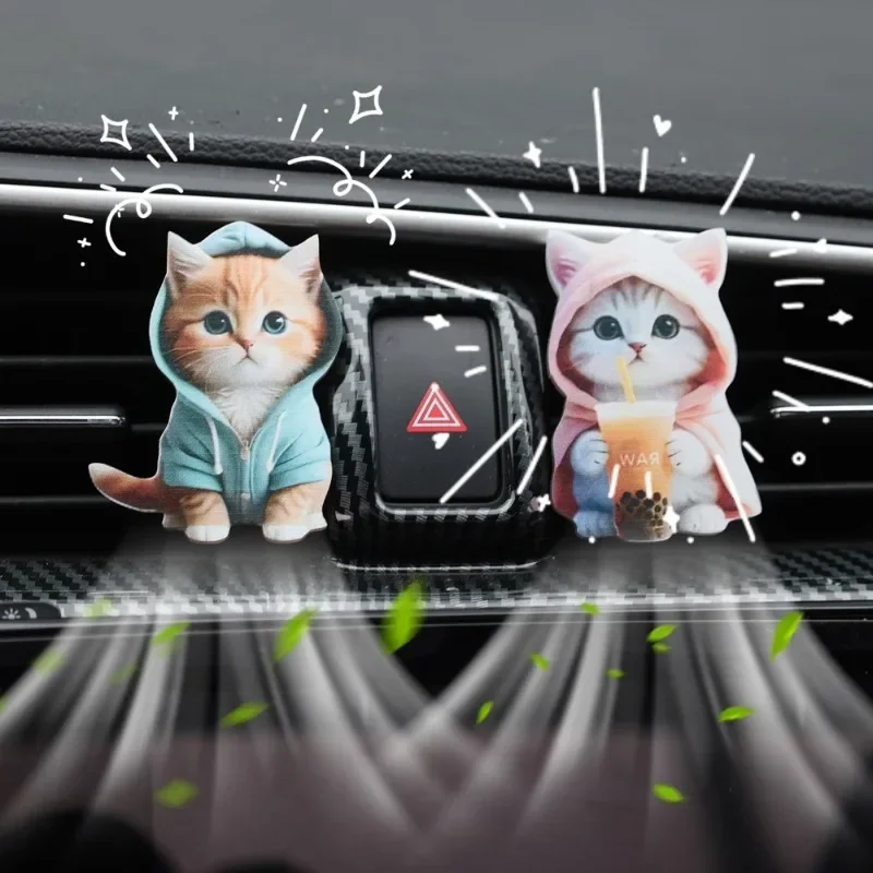 Car Air Freshener Exhaust Port Fragrance Diffuser, Car Exhaust Port Acrylic Flat Cat Decorative Accessories
Car Air Freshener Exhaust Port Fragrance Diffuser, Car Exhaust Port Acrylic Flat Cat Decorative Accessories