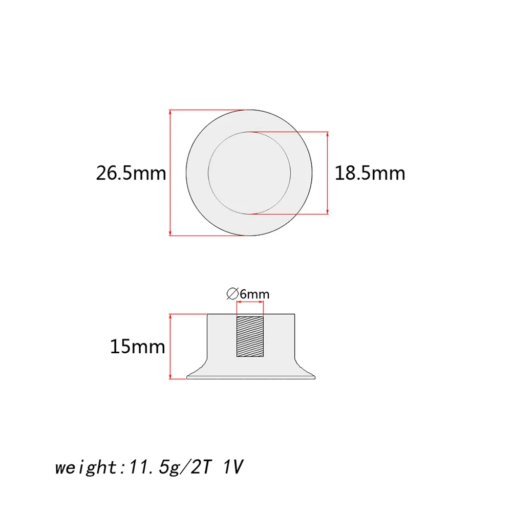 3Pcs Durable Easy Install Guitar Knob Volume Tone Control for Electric Guitar Bass Parts Accessory 1v2t Light Brown
3Pcs Durable Easy Install Guitar Knob Volume Tone Control for Electric Guitar Bass Parts Accessory 1v2t Light Brown