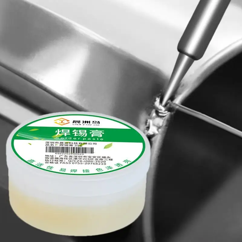 35/100g Solder Paste Welding Rosin Flux Rosin Paste Soldering Flux For Electronics No Clean Flux For Soldering Circuit Boards
35/100g Solder Paste Welding Rosin Flux Rosin Paste Soldering Flux For Electronics No Clean Flux For Soldering Circuit Boards