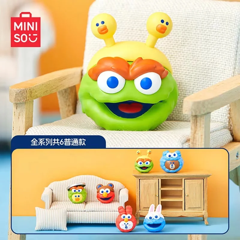 MINISO SESAME STREET LINE FRIENDS Mini Bean Blind Box Cute Miniature Figures Plastic Collectible Toy Kawaii Gift
MINISO SESAME STREET LINE FRIENDS Mini Bean Blind Box Cute Miniature Figures Plastic Collectible Toy Kawaii Gift