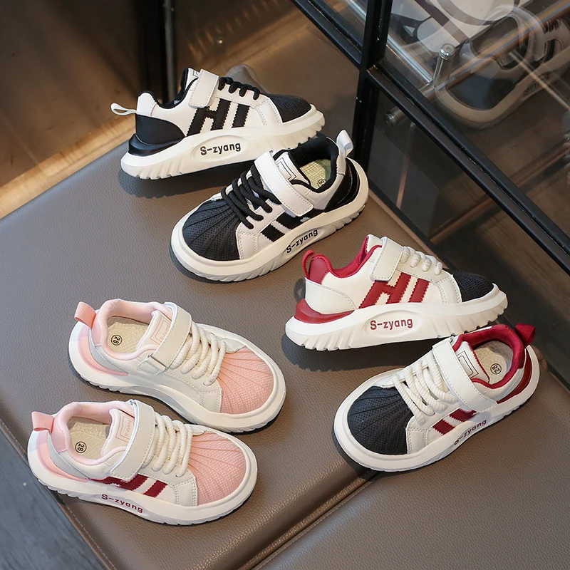 3-18 Years Old Children's Casual Sneakers Red Lightweight Boys Girls White Shoes Pink Soft Bottom Non-slip Kids Board Shoes
3-18 Years Old Children's Casual Sneakers Red Lightweight Boys Girls White Shoes Pink Soft Bottom Non-slip Kids Board Shoes