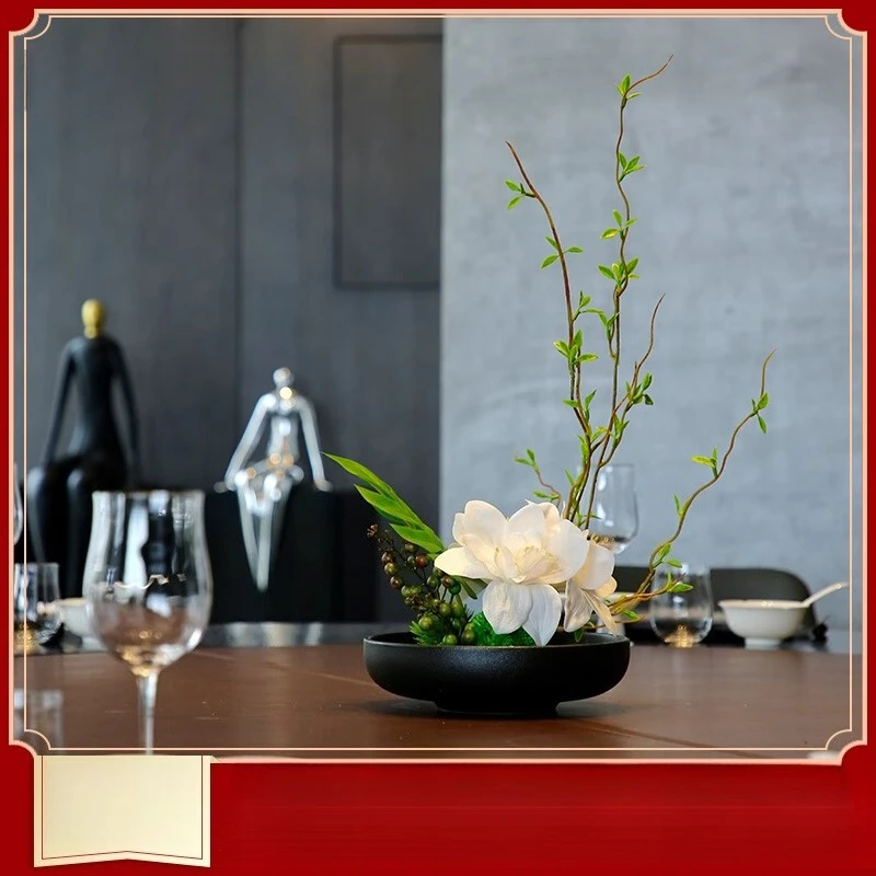 Chinese round table turntable dining table flower pendulum living room coffee table side cabinet fake flower jewelry
Chinese round table turntable dining table flower pendulum living room coffee table side cabinet fake flower jewelry