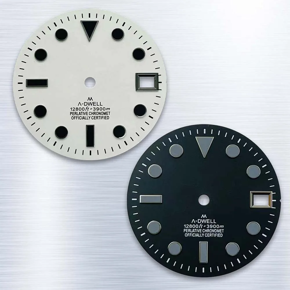 28.5mm S Logo Dial Diving surface Suitable for NH35 Movement High-Quality Black Warrior Watch Modification repair Accessories
28.5mm S Logo Dial Diving surface Suitable for NH35 Movement High-Quality Black Warrior Watch Modification repair Accessories