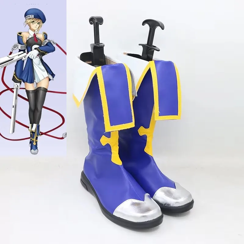 Обувь для косплея BlazBlue Jin Kisaragi, реквизит для Хэллоуина, карнавала, костюмные ботинки
Обувь для косплея BlazBlue Jin Kisaragi, реквизит для Хэллоуина, карнавала, костюмные ботинки