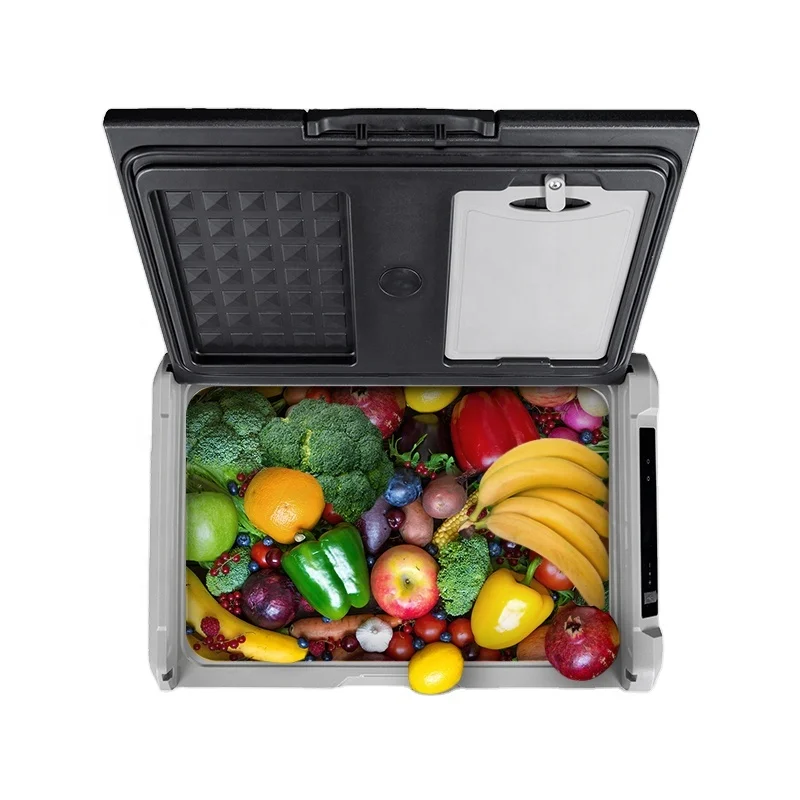 Solar and Battery Powered Refrigerator 12v Motor home Fridge with wheels and handle
Solar and Battery Powered Refrigerator 12v Motor home Fridge with wheels and handle