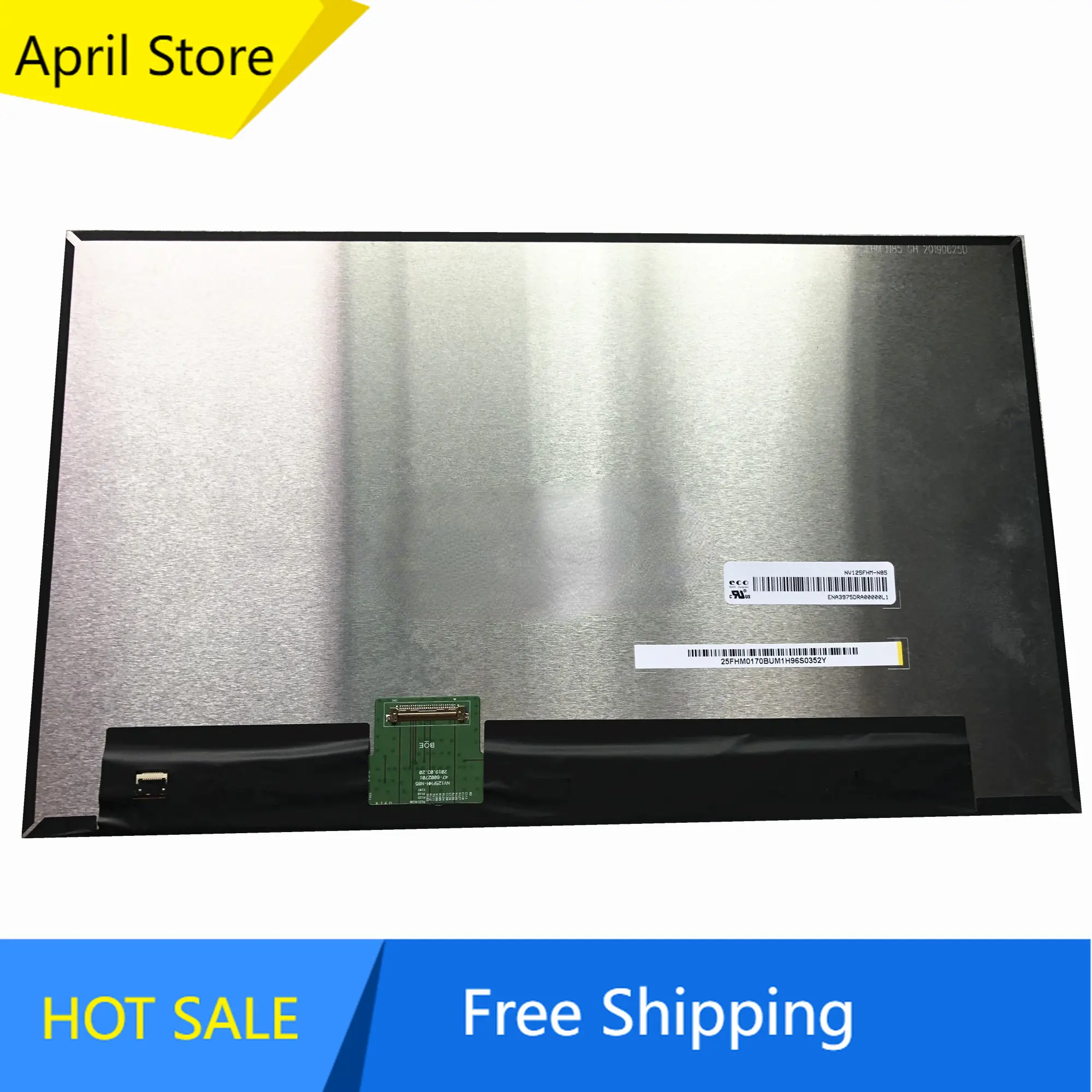 NV125FHM-N85 NV125FHM N85 12.5" IPS LED LCD Screen Display Panel 1920*1080 EDP 30 Pins
NV125FHM-N85 NV125FHM N85 12.5" IPS LED LCD Screen Display Panel 1920*1080 EDP 30 Pins