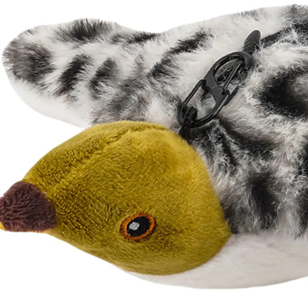 Игрушка для кошек: перезаряжаемая плюшевая игрушка-воробей с машущими крыльями и имитацией пения, для домашних кошек и котят
Игрушка для кошек: перезаряжаемая плюшевая игрушка-воробей с машущими крыльями и имитацией пения, для домашних кошек и котят