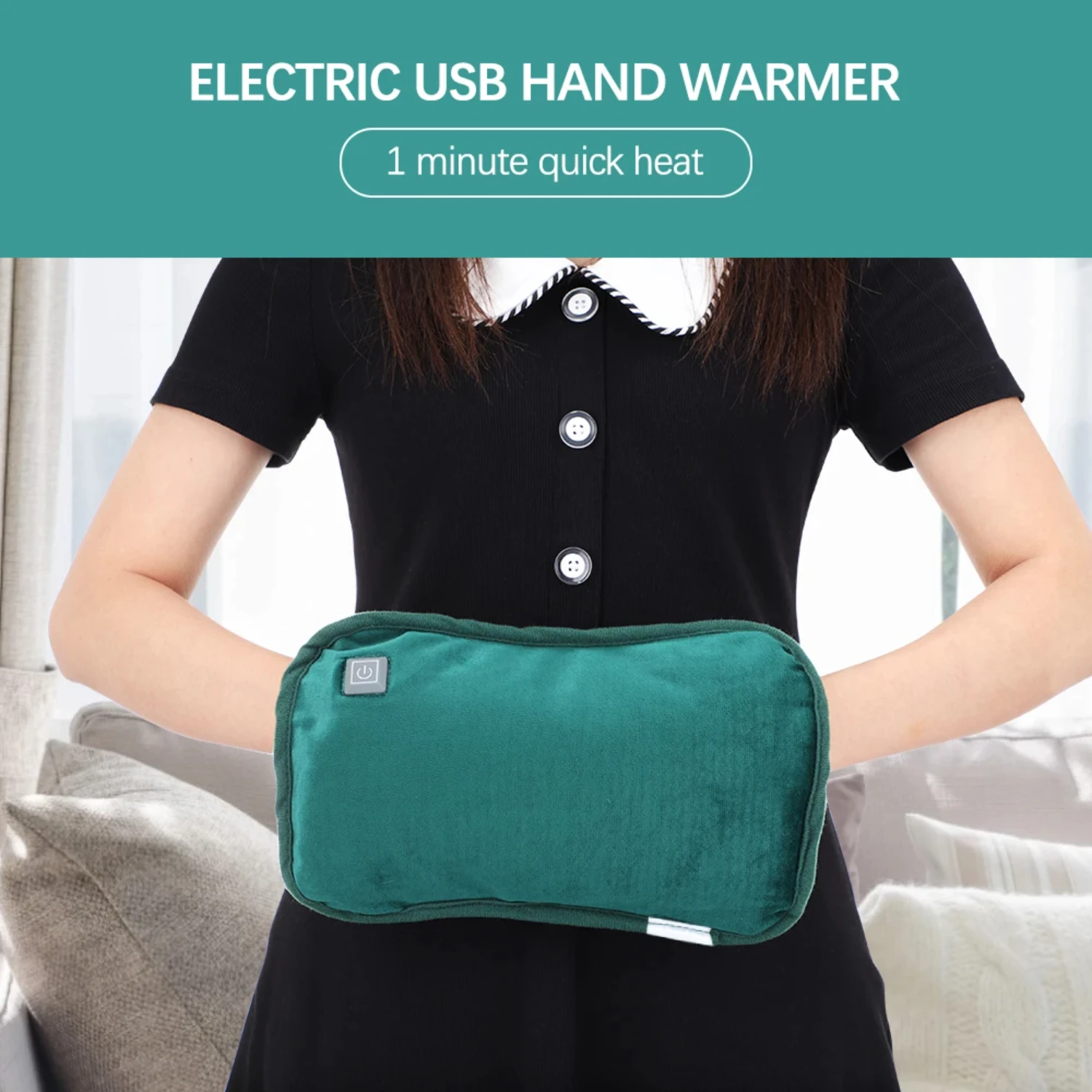 Hand Warmer USB Winter Heater Soft Flannel Washable Foot Hand Warming Bag Pocket Belly Heating Pad Office
Hand Warmer USB Winter Heater Soft Flannel Washable Foot Hand Warming Bag Pocket Belly Heating Pad Office