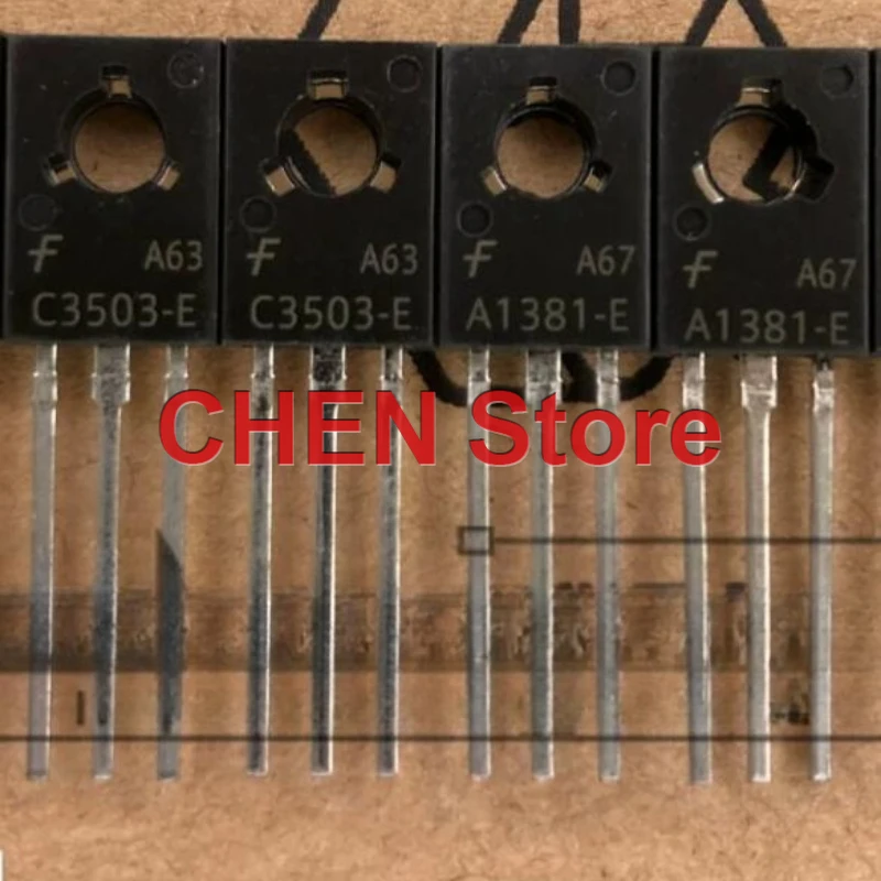 10Pair/lot NEW KSC3503-E KSA1381-E TO-126 triode 3503E 1381E 300V 100mA KSC3503/KSA1381 Audio tube Free Shipping
10Pair/lot NEW KSC3503-E KSA1381-E TO-126 triode 3503E 1381E 300V 100mA KSC3503/KSA1381 Audio tube Free Shipping