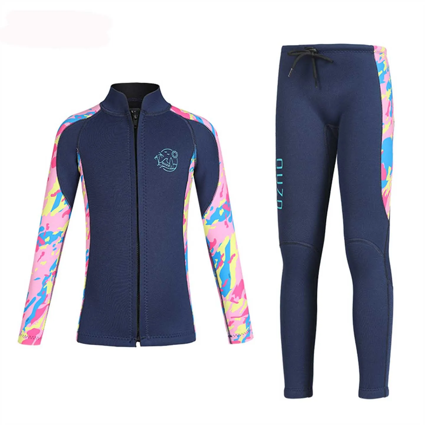 Winter Children Wetsuit 2.5MM Neoprene Full Body 2PCS Split Diving Suit Boys And Girls Surfing Snorkeling Kids Thermal Swimsuit
Winter Children Wetsuit 2.5MM Neoprene Full Body 2PCS Split Diving Suit Boys And Girls Surfing Snorkeling Kids Thermal Swimsuit