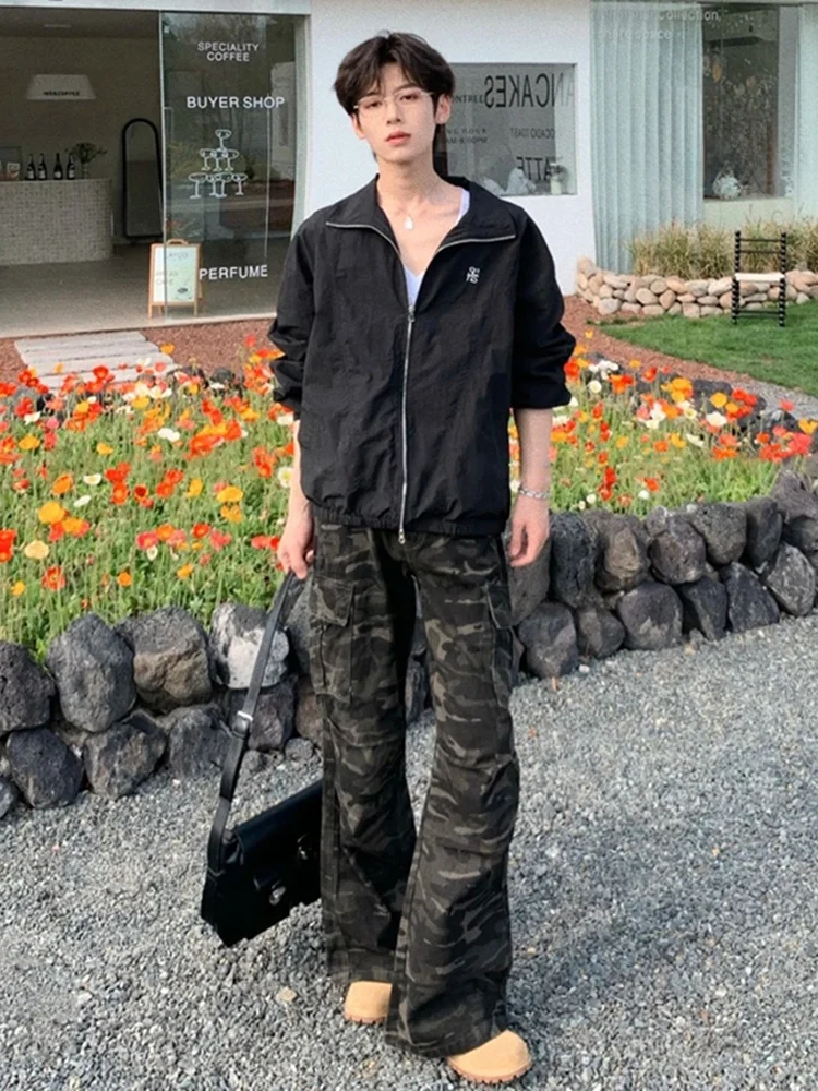 Men's Camouflage Work Pants Summer Thin High Street Wide Leg Jeans Loose Fit Casual Trousers Vintage American Sle
Men's Camouflage Work Pants Summer Thin High Street Wide Leg Jeans Loose Fit Casual Trousers Vintage American Sle