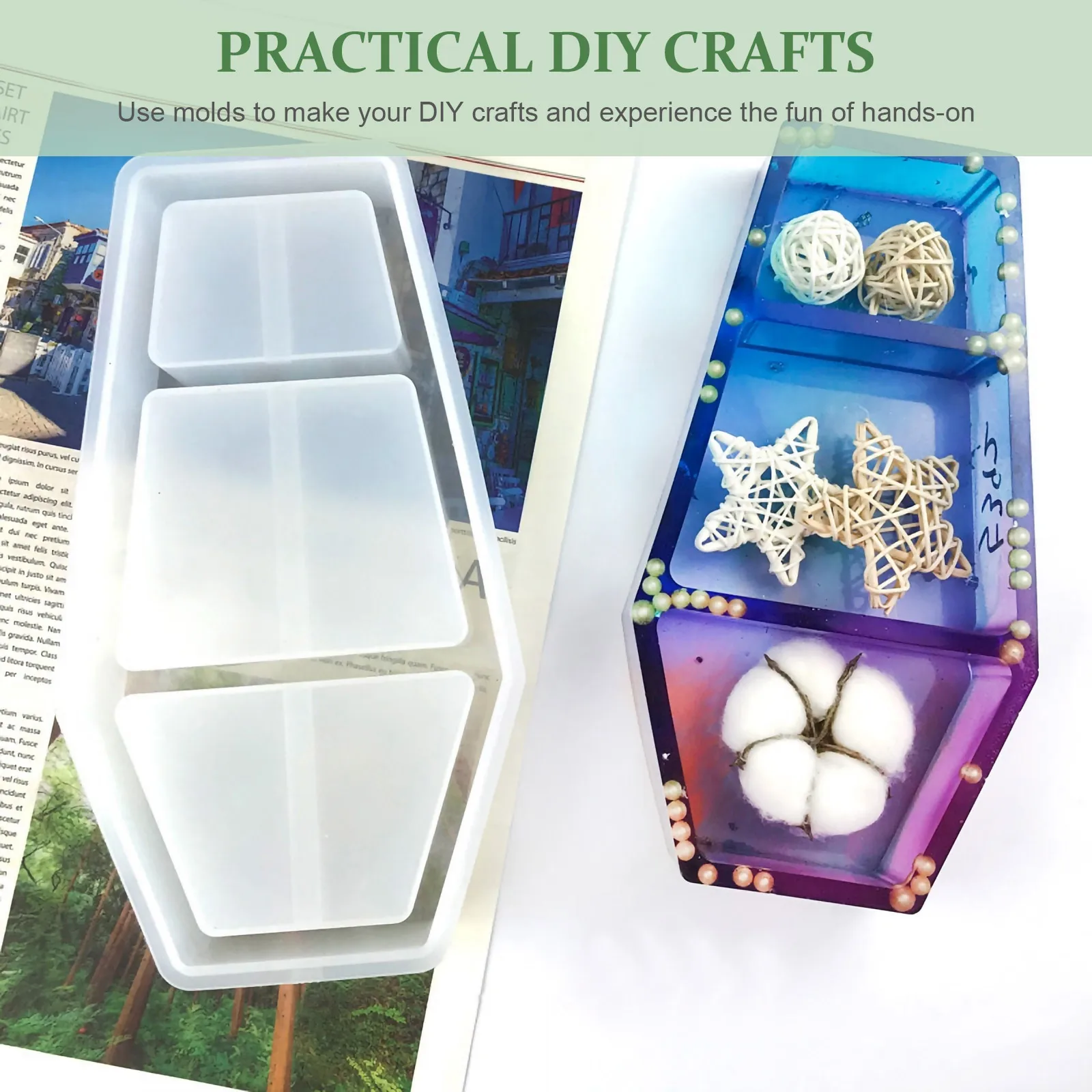 Форма для хранения в форме гроба, силиконовая антипригарная форма для Хэллоуина, прочная кристаллическая эпоксидная форма «сделай сам», для украшения рабочего стола, ручная работа, ремесло 
Форма для хранения в форме гроба, силиконовая антипригарная форма для Хэллоуина, прочная кристаллическая эпоксидная форма «сделай сам», для украшения рабочего стола, ручная работа, ремесло