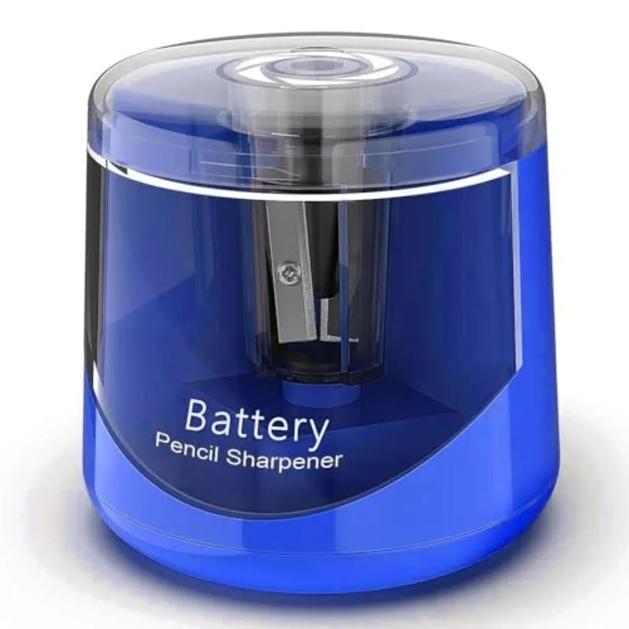 Battery Powered Electric Pencil Sharpener, Small Battery Operated Pencil Sharpeners Portable, Fast Sharpen, Suitable for 6-8mm
Battery Powered Electric Pencil Sharpener, Small Battery Operated Pencil Sharpeners Portable, Fast Sharpen, Suitable for 6-8mm