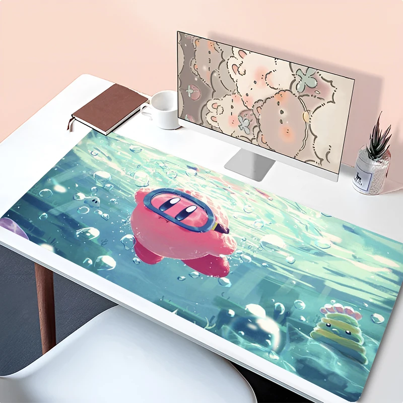 Mouse Pad Laptop Kawaii HD Print Anime Mousepad Office PC Gaming Accessories Desk Mat Pink Cartoon K-kirbys Gamer Keyboard Pad 
Mouse Pad Laptop Kawaii HD Print Anime Mousepad Office PC Gaming Accessories Desk Mat Pink Cartoon K-kirbys Gamer Keyboard Pad