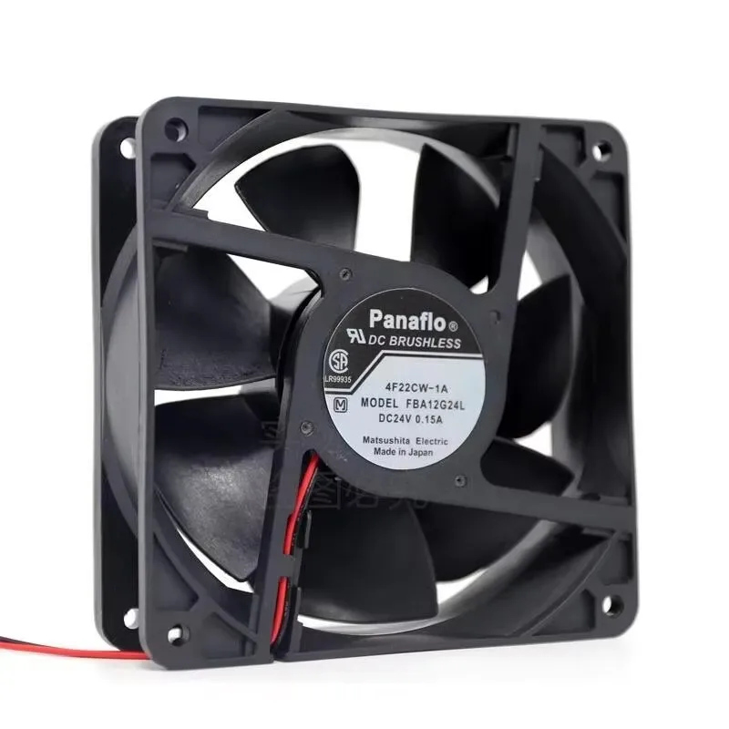 Original FBA12G24L 24V 0.15A 120 * 120 * 38MM 12CM frequency converter cooling fan
Original FBA12G24L 24V 0.15A 120 * 120 * 38MM 12CM frequency converter cooling fan