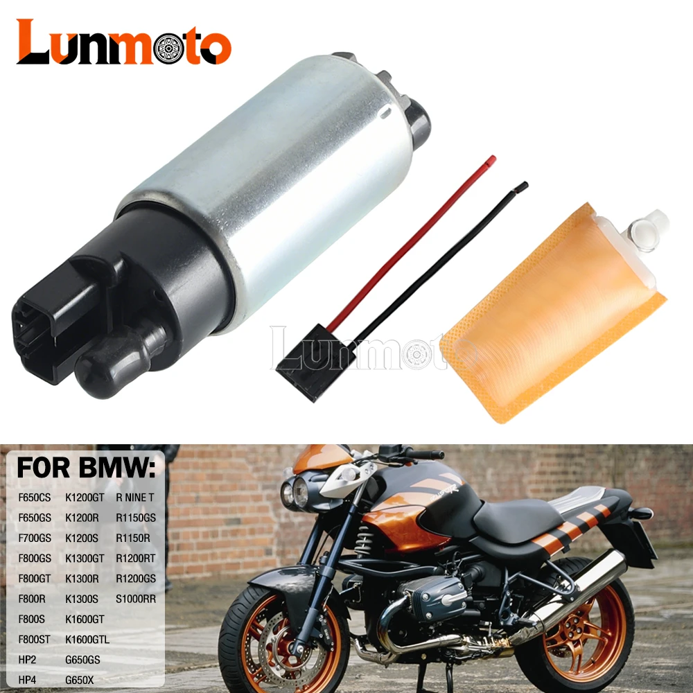 Motorcycle Fuel Pump For BMW F650CS GS F700GS F800GT R S ST K1200R K1300S K1600GTL G650GS 650X HP2 4 RNineT R1150 1200GS S1000RR
Motorcycle Fuel Pump For BMW F650CS GS F700GS F800GT R S ST K1200R K1300S K1600GTL G650GS 650X HP2 4 RNineT R1150 1200GS S1000RR