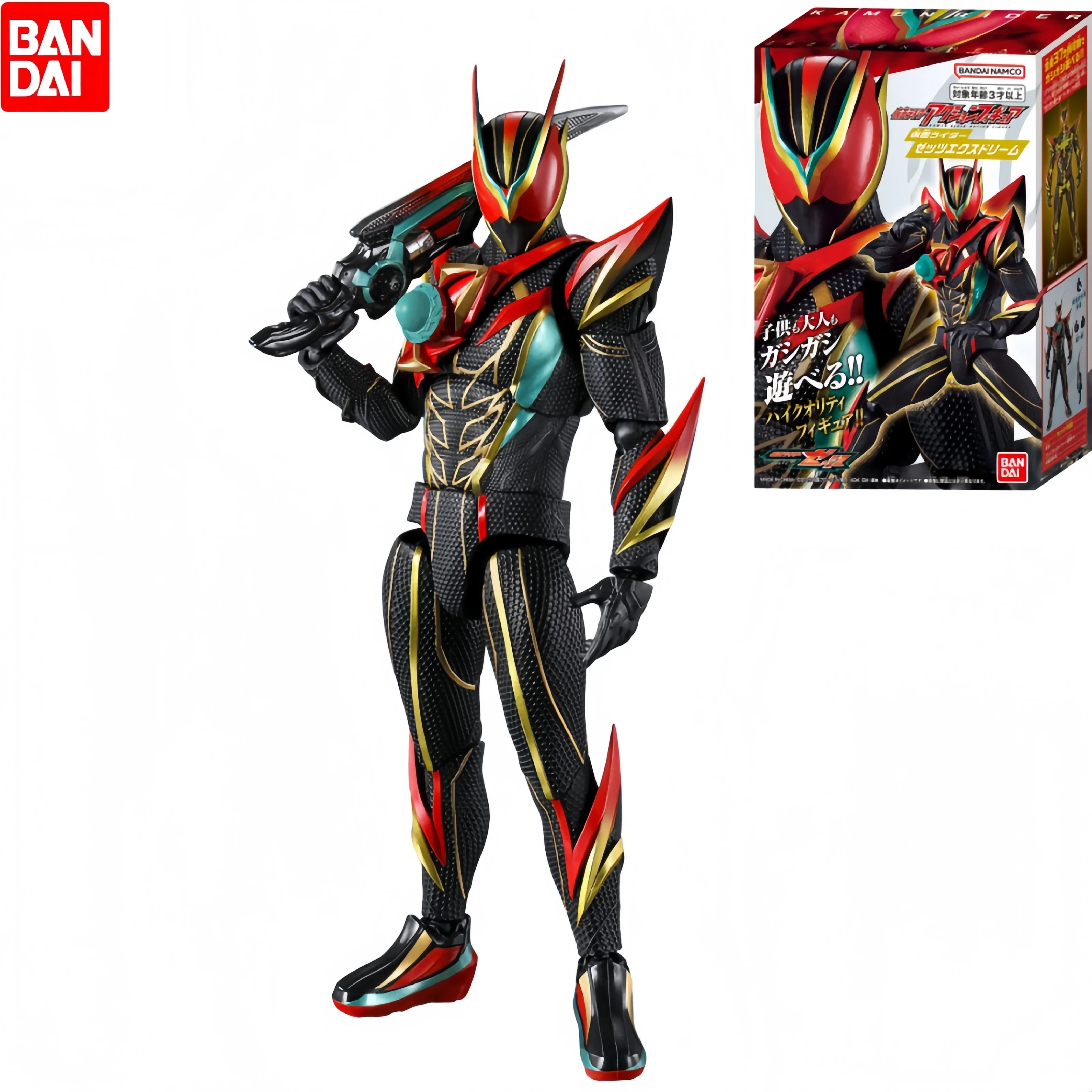 Bandai Kamen Rider Zeztz Exdream Zzz Extreme Dream Form Super Articulated Action Figure Model Collectible Desktop Ornament Toy
Bandai Kamen Rider Zeztz Exdream Zzz Extreme Dream Form Super Articulated Action Figure Model Collectible Desktop Ornament Toy