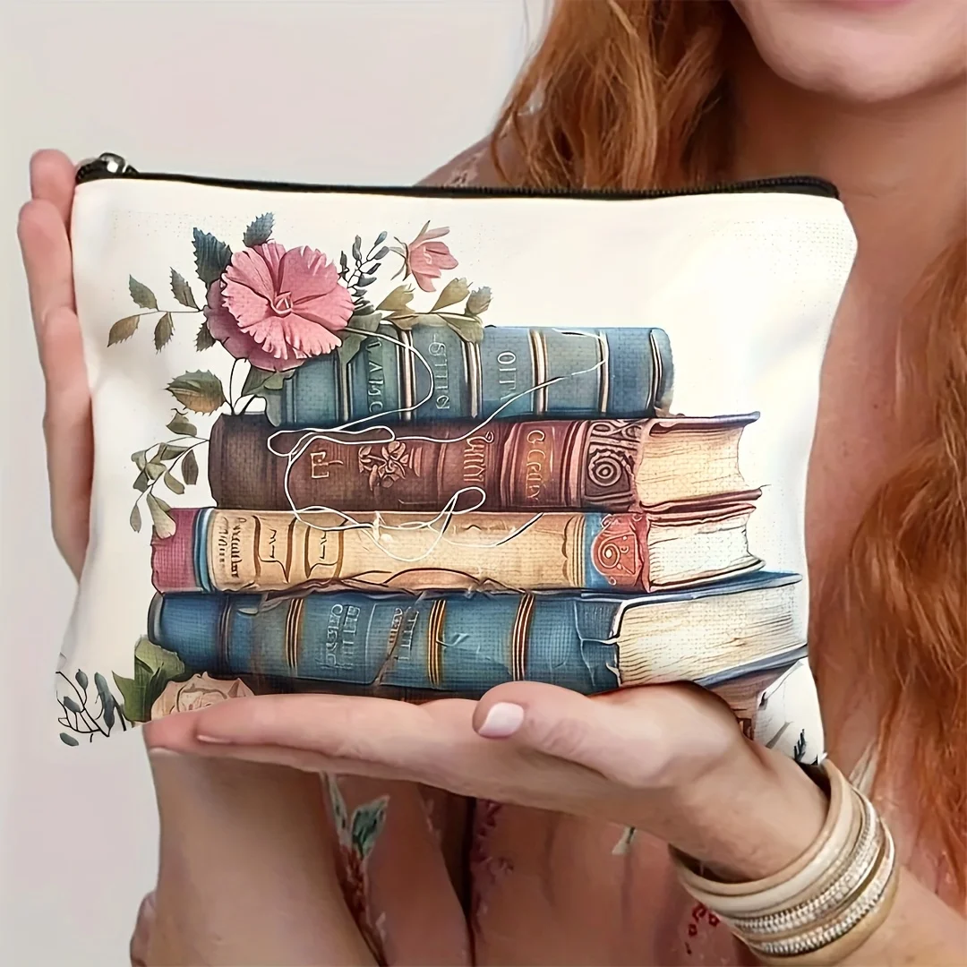 1pc Hot Selling Vibrant Floral Book Makeup Bags Makeup Storage Bag Aesthetic Accessory Travel for Women Multi-functional Bags
1pc Hot Selling Vibrant Floral Book Makeup Bags Makeup Storage Bag Aesthetic Accessory Travel for Women Multi-functional Bags