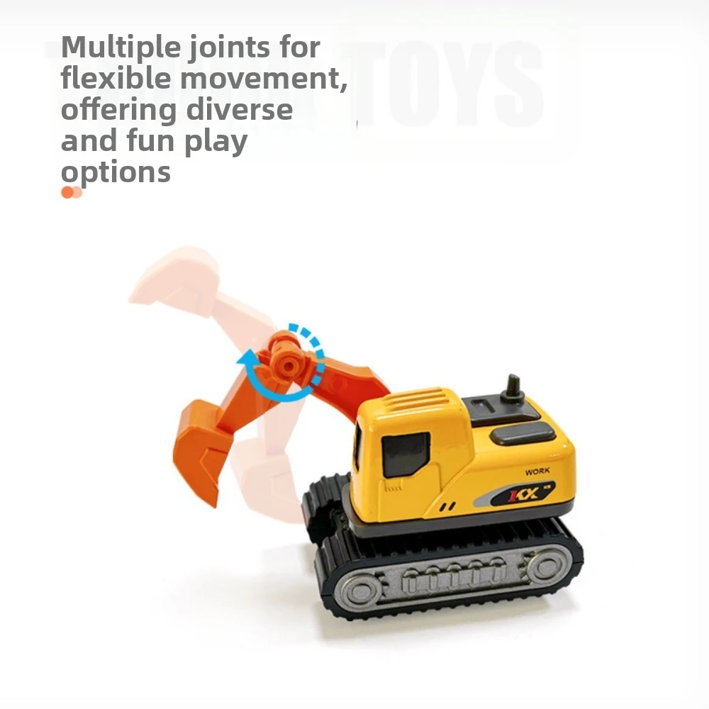 4/6pcs New Mini Simulation Diecast Crane Car Alloy 2 Styles Excavator Inertial Truck Classic Construction Model Sliding Boy Gift
4/6pcs New Mini Simulation Diecast Crane Car Alloy 2 Styles Excavator Inertial Truck Classic Construction Model Sliding Boy Gift