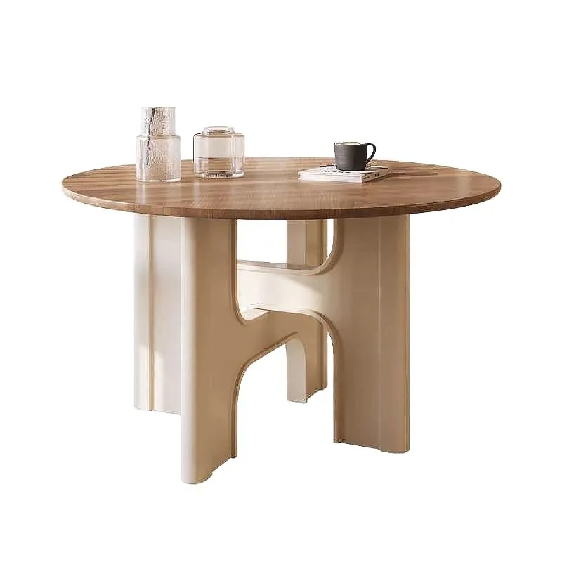 French log cream style solid wood round table table and chairs
French log cream style solid wood round table table and chairs